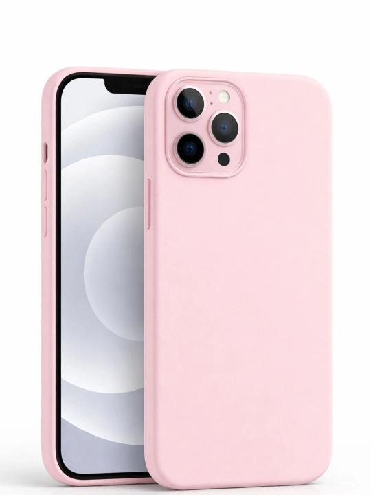 Силиконовый чехол для iPhone 13 Pro с защитой камеры, Soft Touch