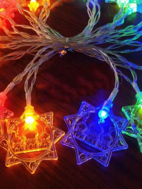 Гирлянда LED для Рамадана, 3,2 метра, на батарейках, праздничный декор