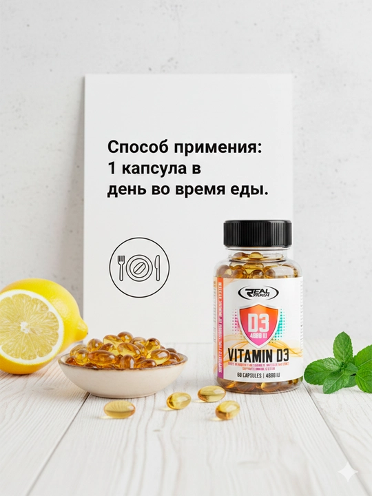 Vitamin D3 400 mg Evropa Mahsuloti Real Pharm