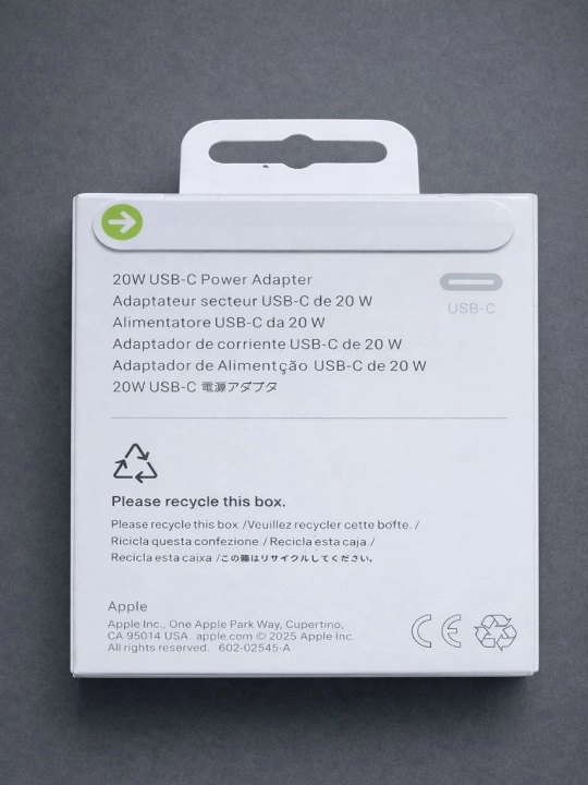 20W zaryadchik, adapter Type-C Samsung, iPhone, Xiaomi va boshqa qurilmalar uchun