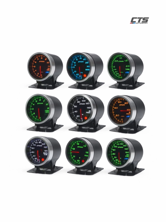 EPMAN EGT Gauge температура выхлопа 52mm 10 цветов