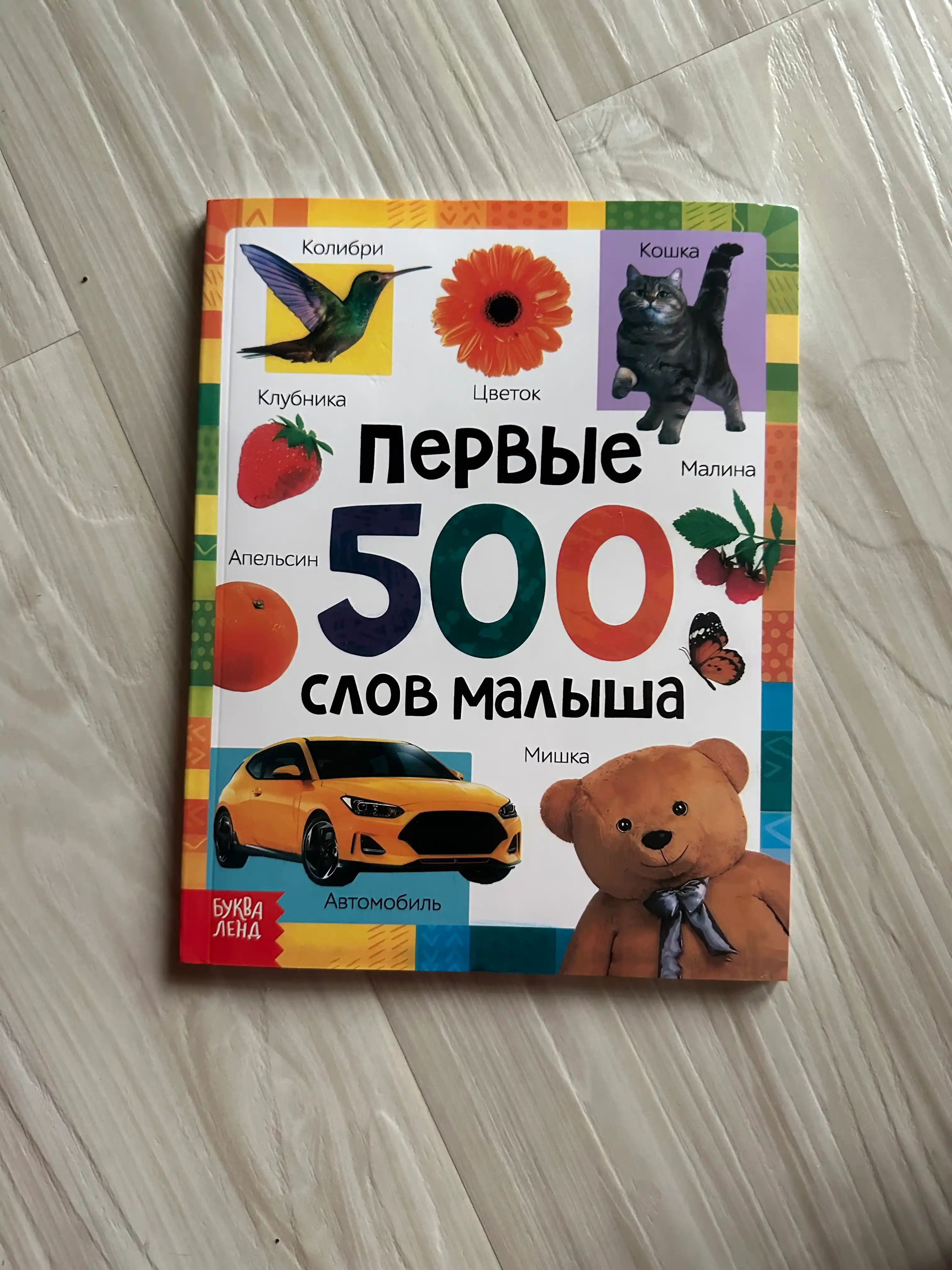 Энциклопедия для детей, Буква Ленд, "Первые 500 слов малыша"