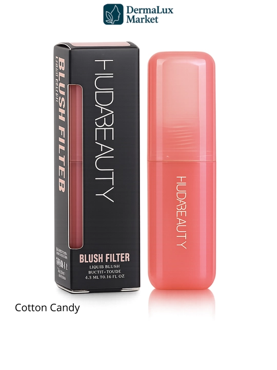 Suyuq rumyana Huda Beauty Blush Filter 3 ta mashhur rangda — tabiiy yaltirash va yangilik