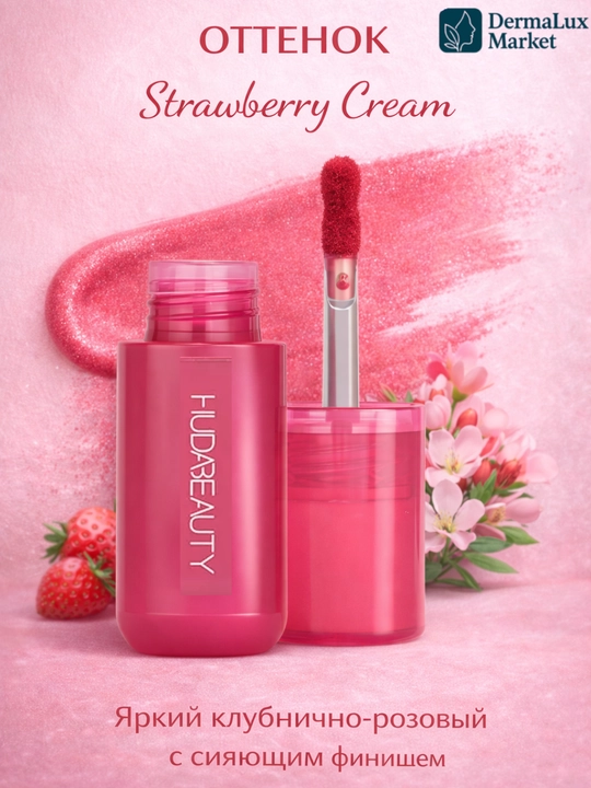Suyuq rumyana Huda Beauty Blush Filter 3 ta mashhur rangda — tabiiy yaltirash va yangilik
