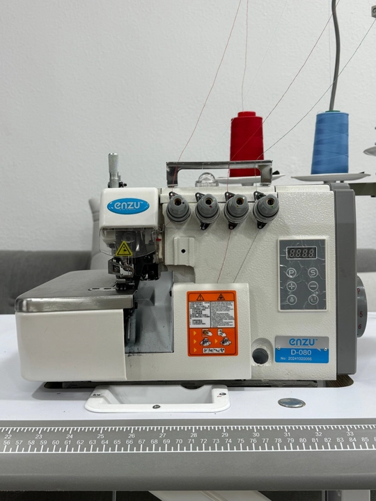 Tikuv mashinasi ENZU D-952, overlock, avtomatik moylash, ko‘p qatlamli matolar uchun