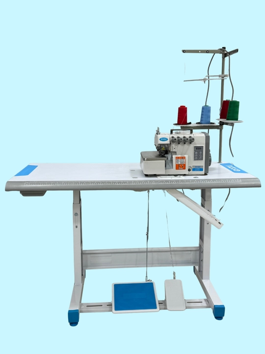 Tikuv mashinasi ENZU D-952, overlock, avtomatik moylash, ko‘p qatlamli matolar uchun - 