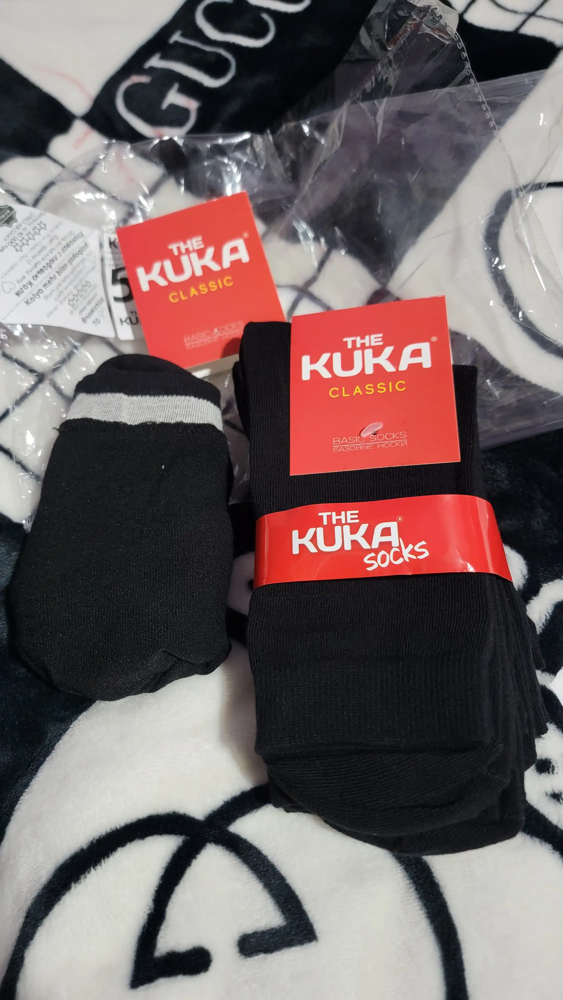 Носки мужские, 5 пар The Kuka classic, длинные мужские носки, набор носков