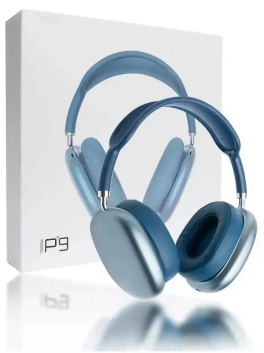 Simsiz Bluetooth quloqchinlar P9, mikrofonli, to'liq o'lchamli