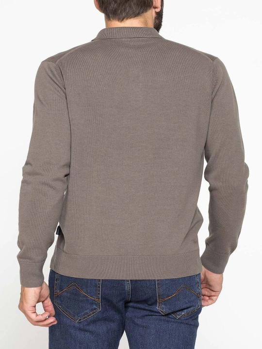 Джемпер мужской с воротником поло Carrera Jeans, 100% хлопок, Италия