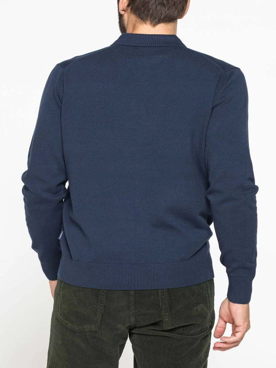 Джемпер мужской с воротником поло Carrera Jeans, 100% хлопок, Италия