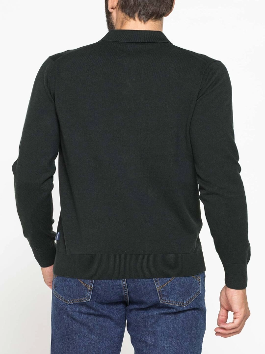 Джемпер мужской с воротником поло Carrera Jeans, 100% хлопок, Италия