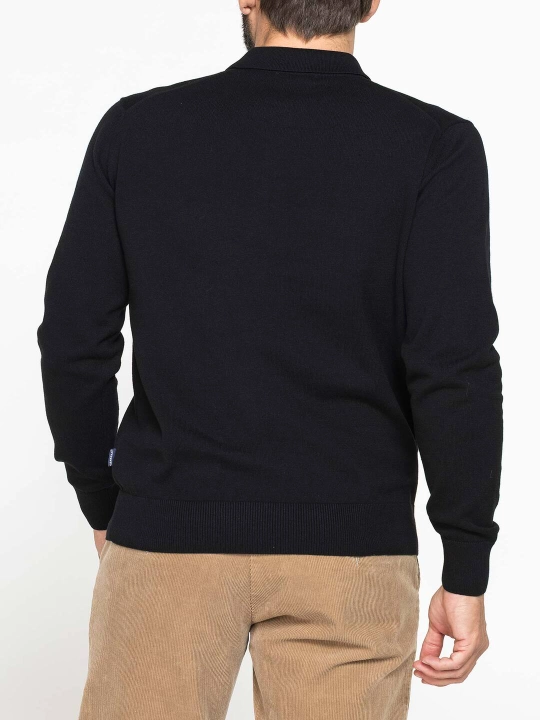 Джемпер мужской с воротником поло Carrera Jeans, 100% хлопок, Италия