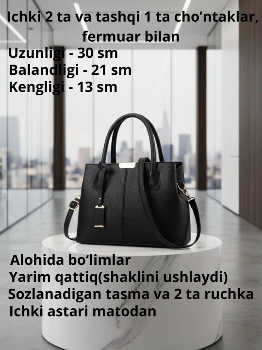 Ayollar sumkasi tout, yelkama sumka, ish va o'qish uchun, 2026, sig'imli sumka, ekocharm