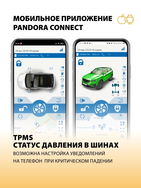 Автосигнализация Pandora VX-4G GPS V3