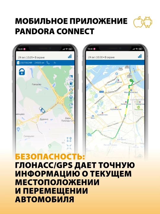 Автосигнализация Pandora VX-4G GPS V3
