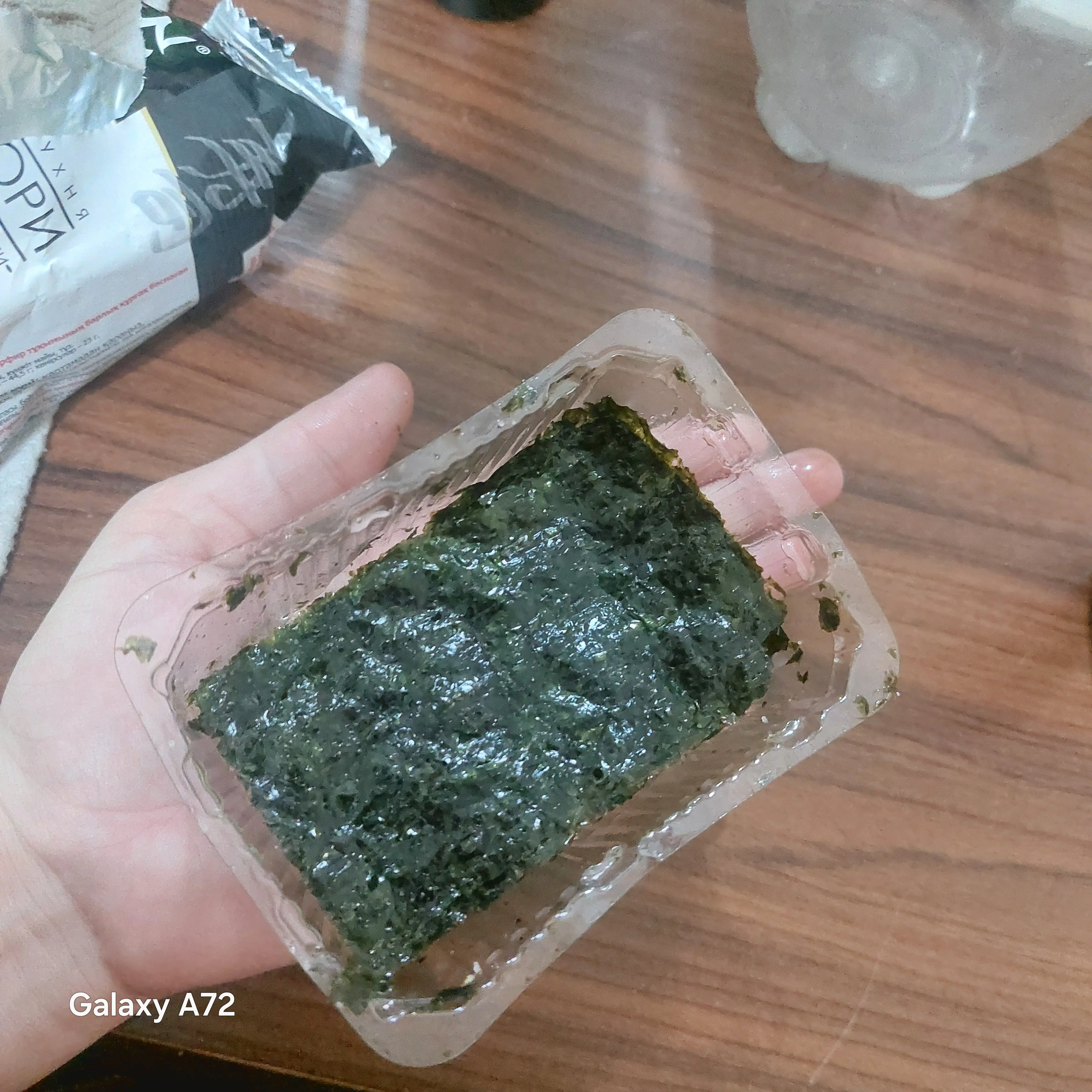 Chipslar Sen Soy Premium Nori dengiz o'tlari bilan, 4.5 g
