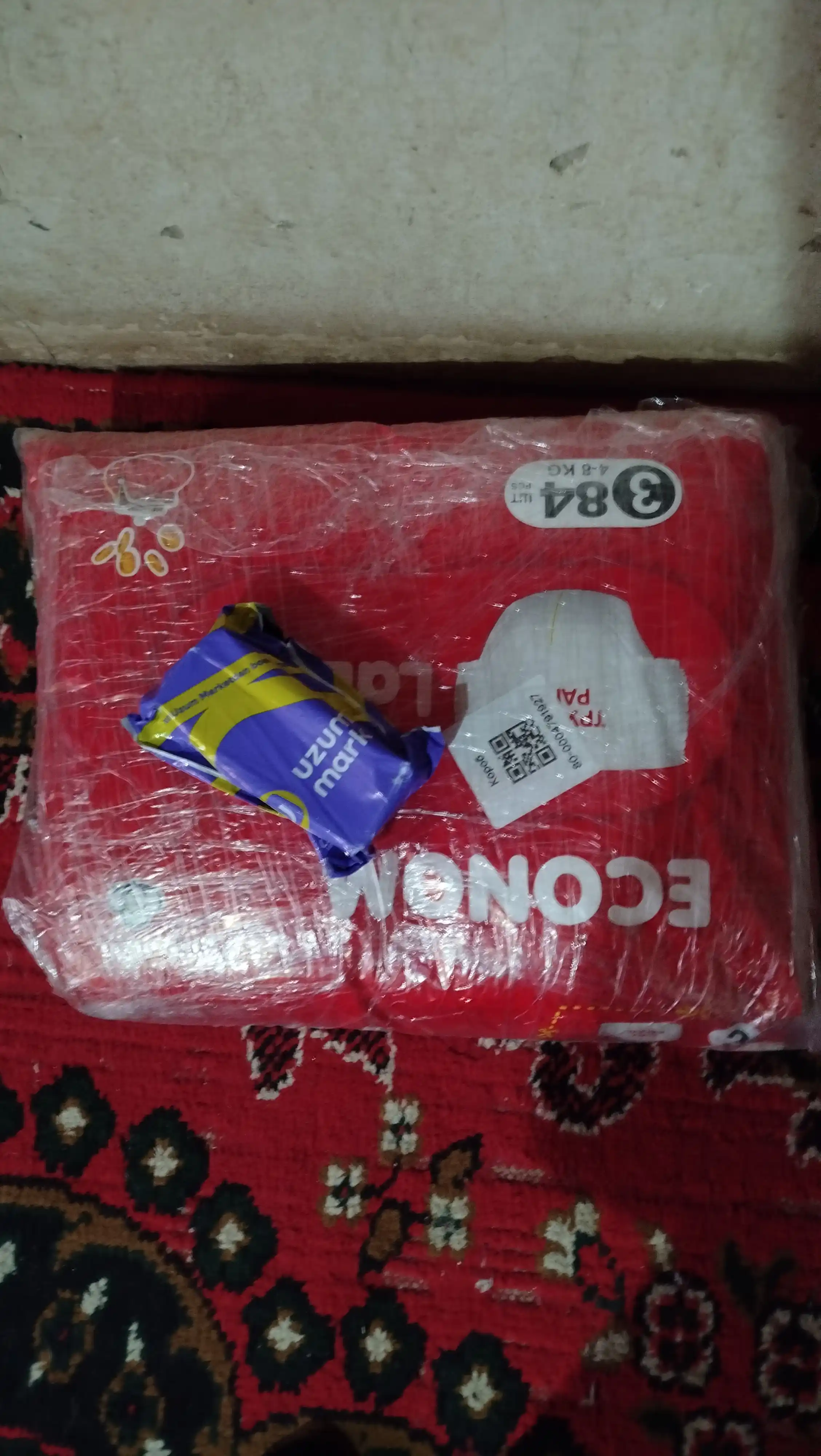 Trusik tagliklar, LaLaKu ECONOM, 3 o‘lcham, 4-8 kg, 84 dona