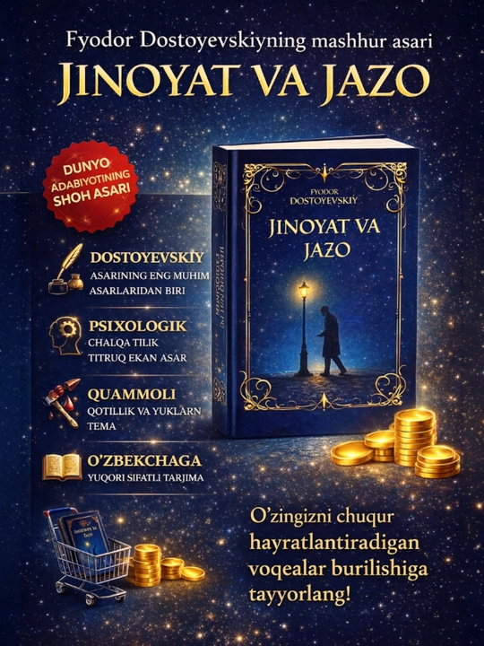 Jinoyat va jazo, Fyodor Dostoyevskiy, To'liq nashr 797 sahifa - 