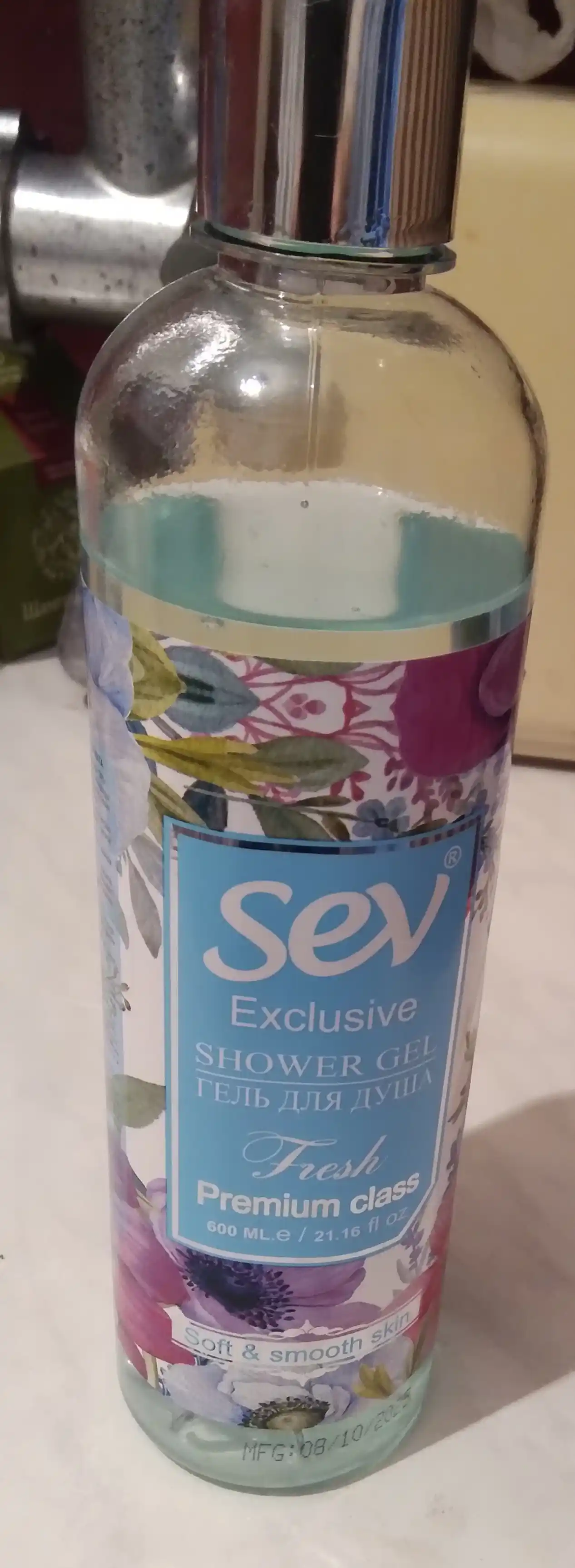 Gel dush uchun Sev "Silk", 600 ml