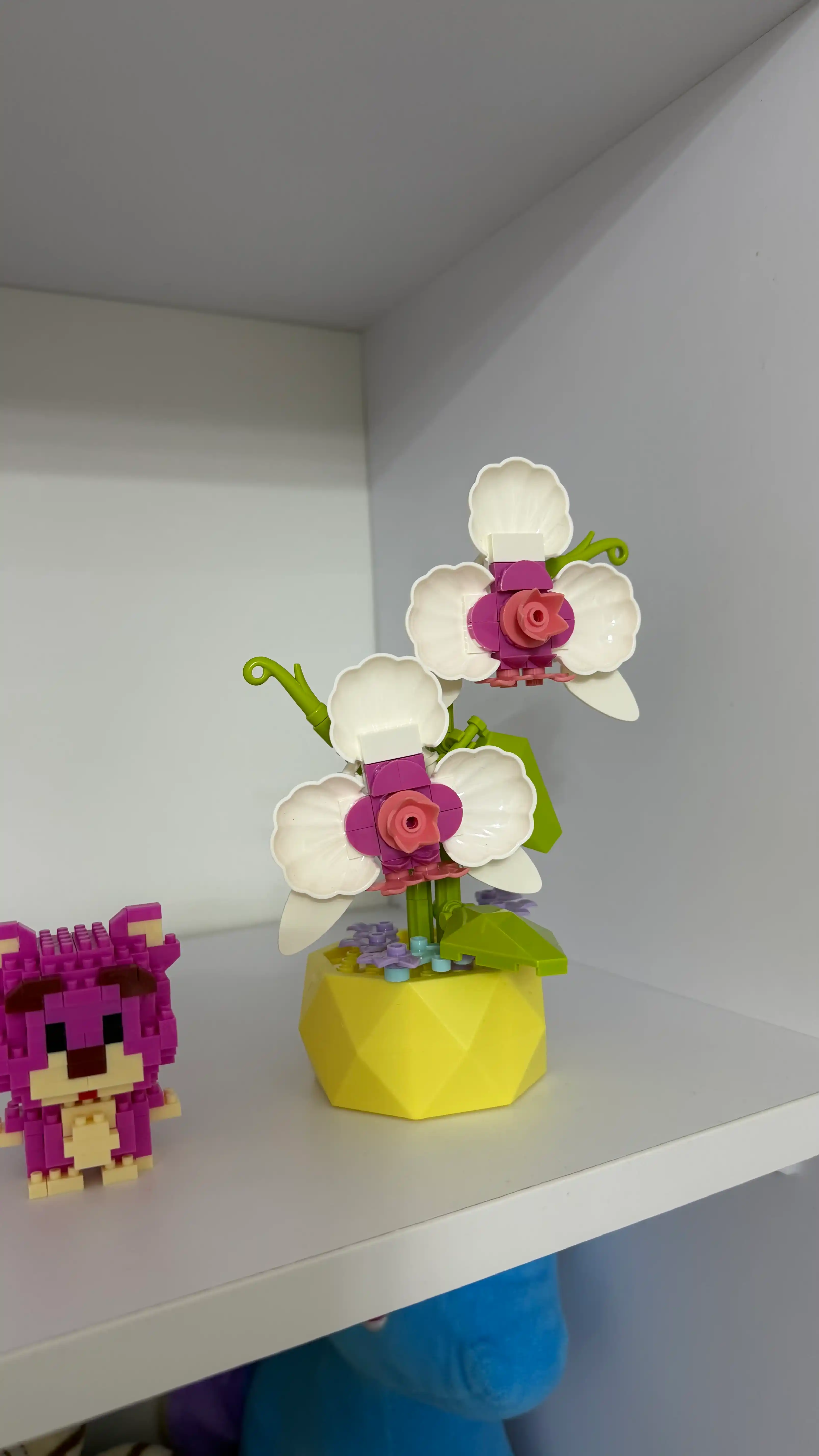 Konstruktor 3D gullar. Gullarni yig‘ish uchun to‘plam, Lego bilan mos keladi