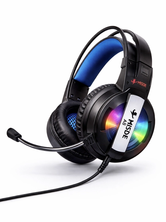 MISDE A02 / A08 / A68 Gaming Headset USB, с микрофоном, RGB