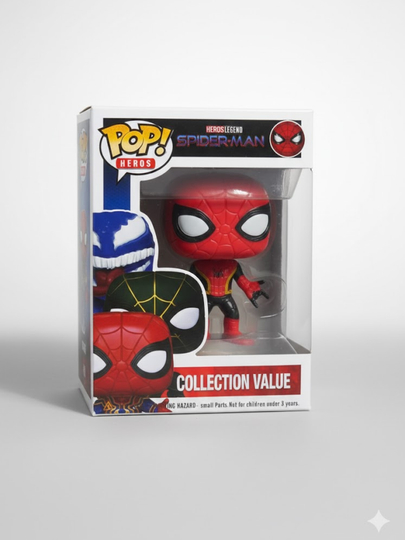 Фигурка Funko Pop MARVEL, человек-паук, коллекционная фигурка, винил — ALENA-ASPAUK-АЛЫЙ