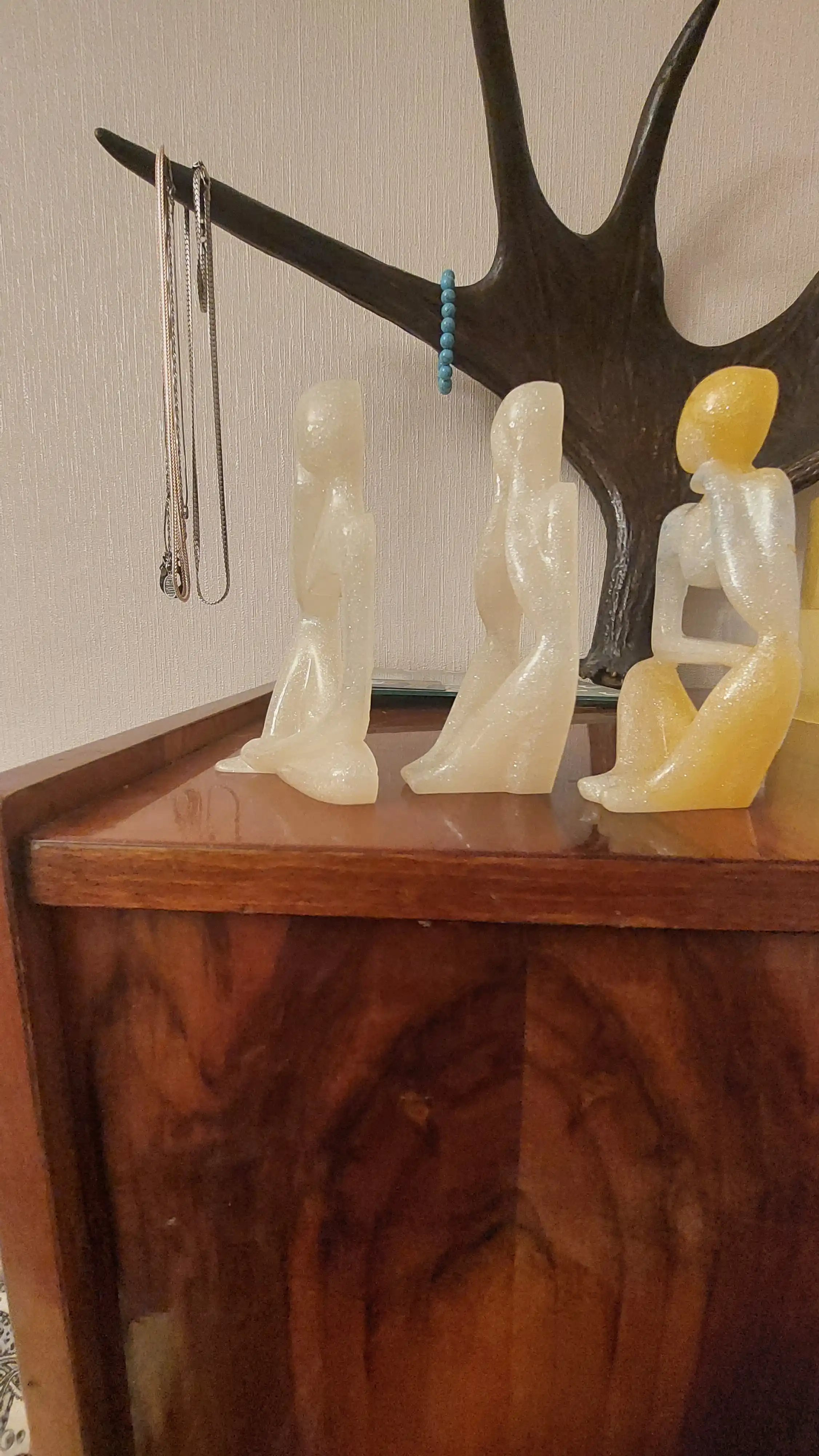 Gips, smola va mumdan haykalchalar uchun silikon qolip, mold