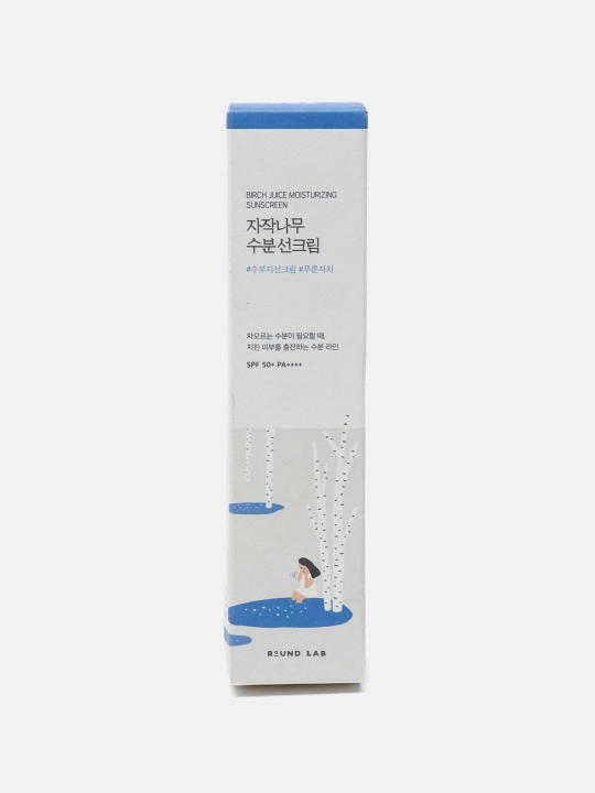 Quyoshdan himoyalovchi Round Lab Berch Juice namlovchi quyosh kremi SPF50+ PA+++, SPF krem