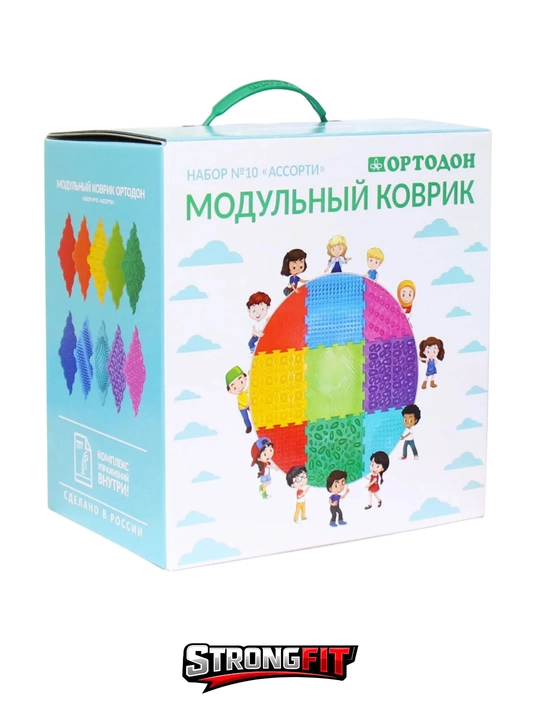 Ортопедический массажный коврик-пазл для детей