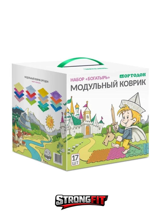 Ортопедический массажный коврик-пазл для детей