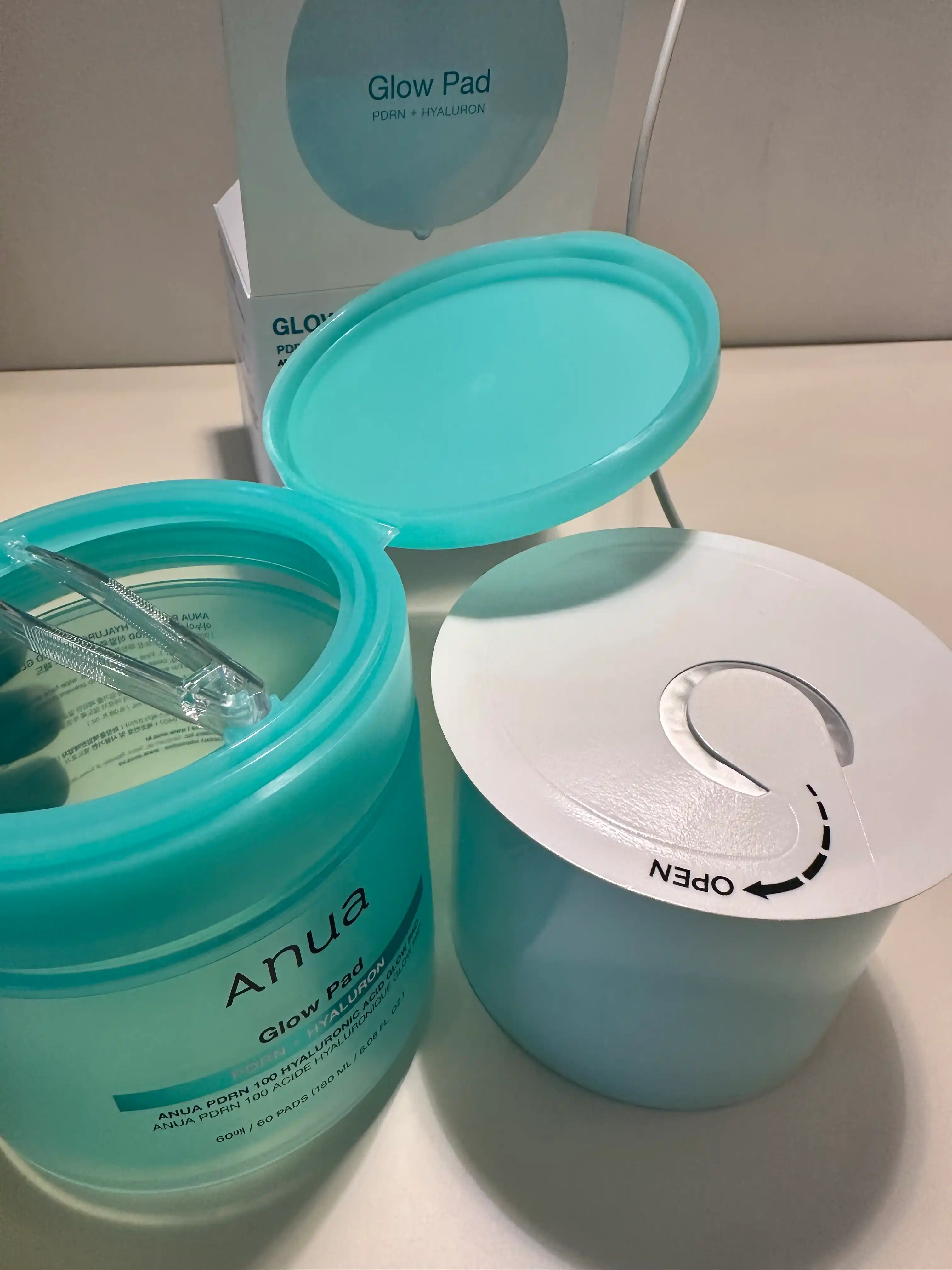Корейские пэды для лица Anua: Niacinamide TXA, PDRN Hyaluronic и Azelaic Acid, 60-90 шт