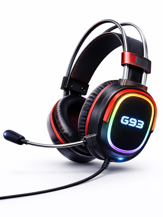 MISDE G25 / G5S Gaming Headset (USB, 50 мм, LED, с микрофоном)