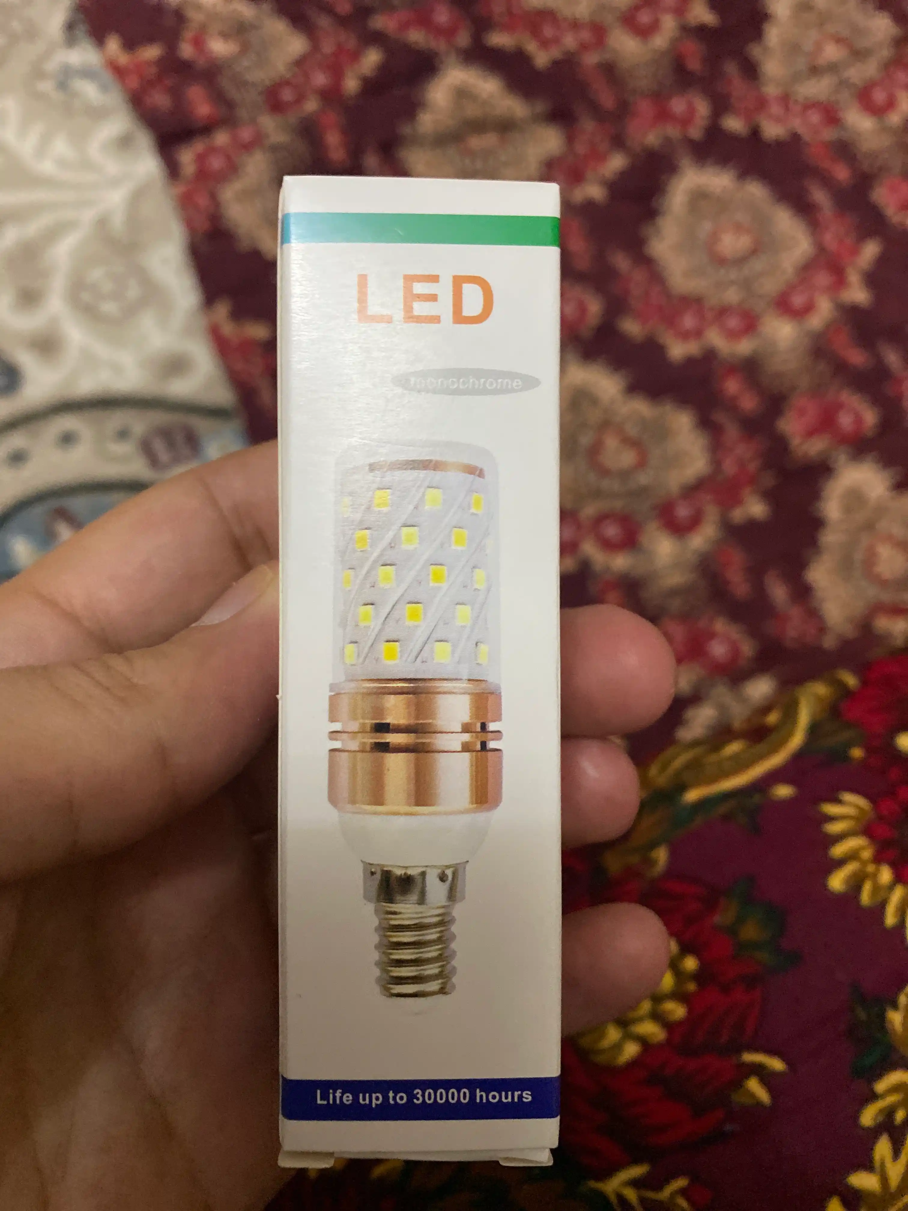Lampochka led Energiyani tejaydigan E14, E27 -16 Vt, 24vt, 30 vt yorug'lik 20000 soatgacha
