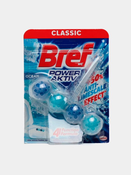 Блок для унитаза Bref Power Aktiv Ocean, 2 шт - 