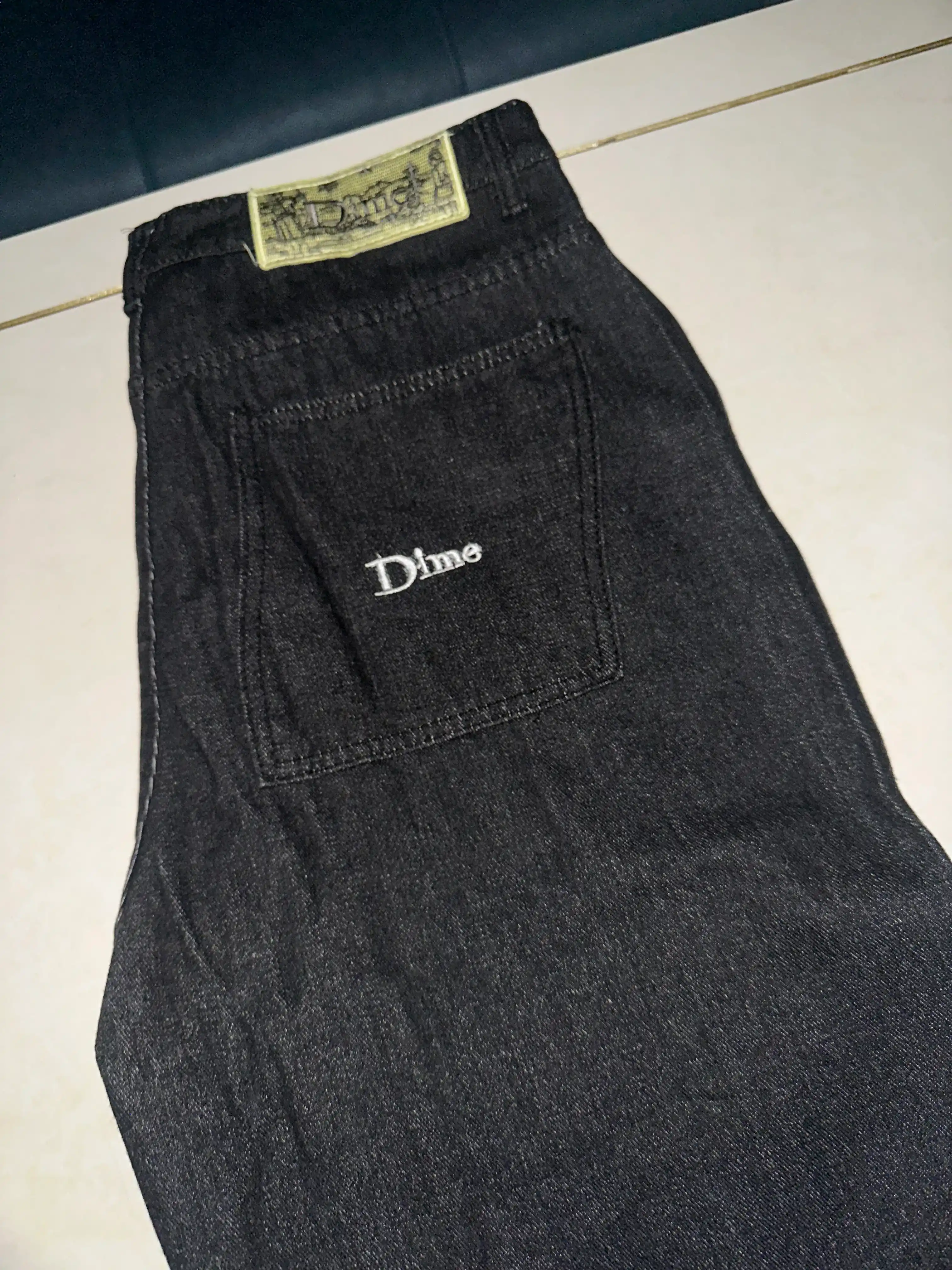 Keng baggi jinsi shimlar Dime, erkaklar, ayollar va o‘smirlar uchun, o‘lchamlari S-XXL