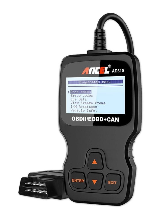 Diagnostik skaner OBD2/EOBD Ancel AD310 – universal avtomobil OBD-II xatolik skaneri