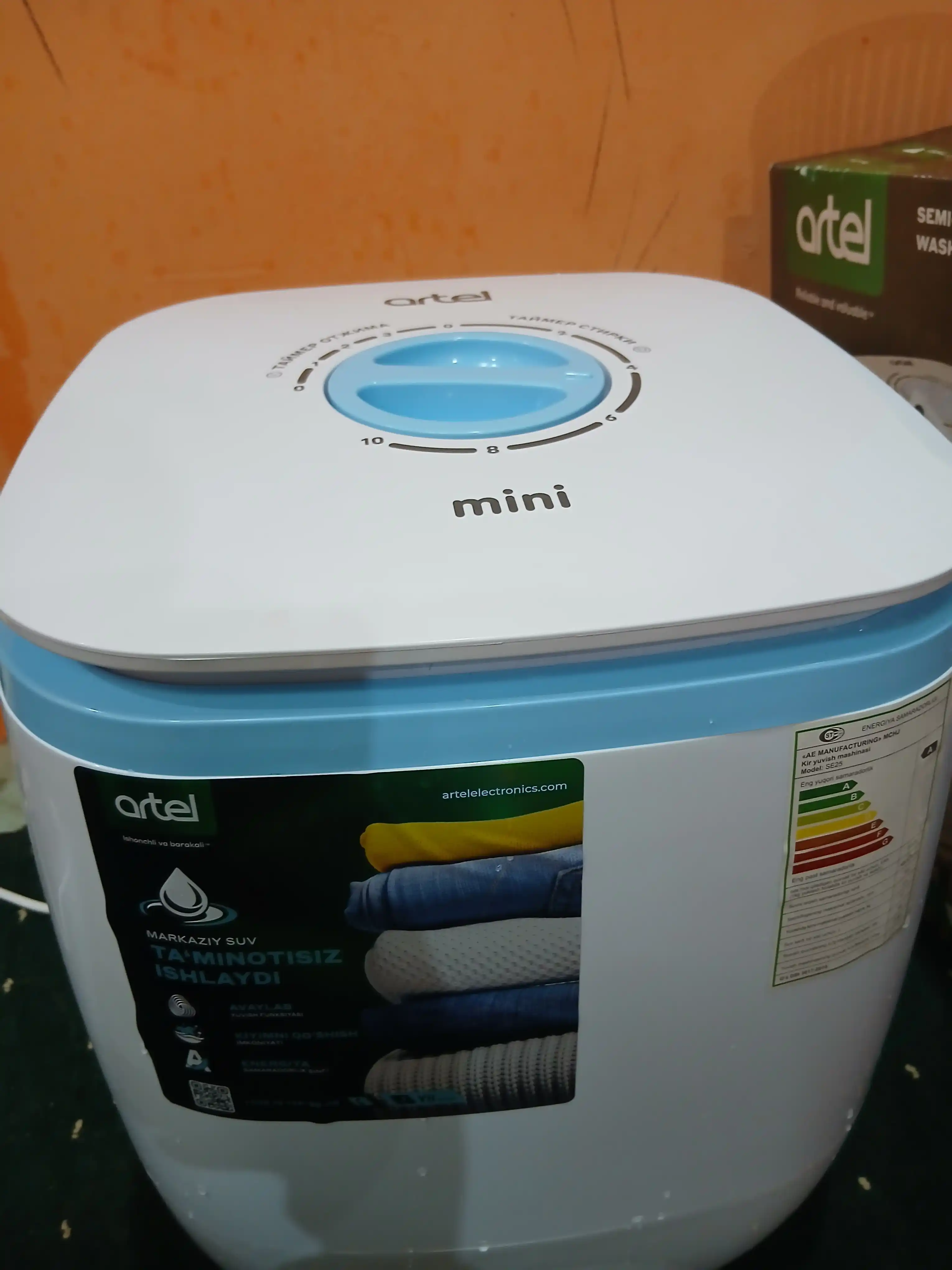 Стиральная машина Artel SE25 Mini, 2,5 кг, белый