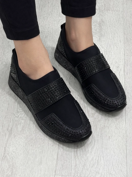 Женские слипоны — Comfort Black - 
