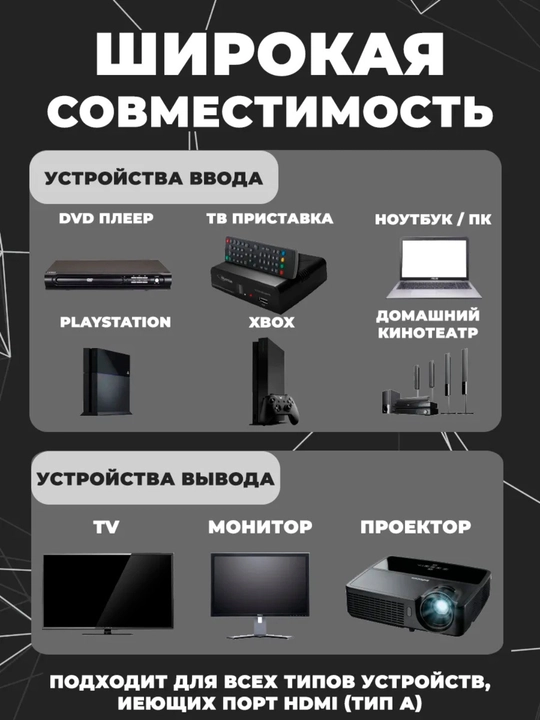 Кабель HDMI 4k - HDMI, 1,5 м/3 м/5 м/10 м