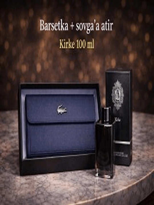 Karobkali erkaklar uchun set – barsetka + Kirke 100 ml Atir - 