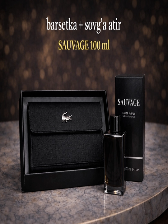 Karobkali erkaklar uchun set – barsetka + Kirke 100 ml Atir - 