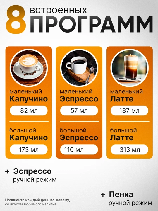 Kapuchinatorli donli rogovkali Sonifer qahva mashinasi