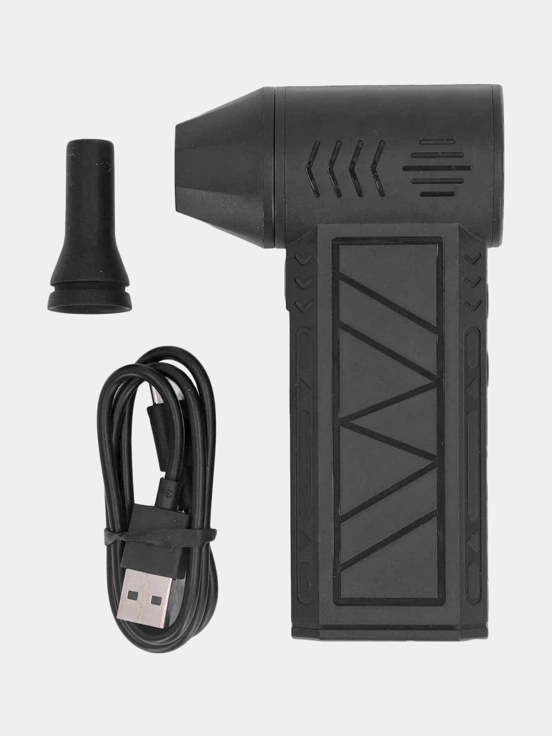 Турбо фен Jet Fan, с подсветкой, 5000 mAh, 4 режима, 130000 об/мин
