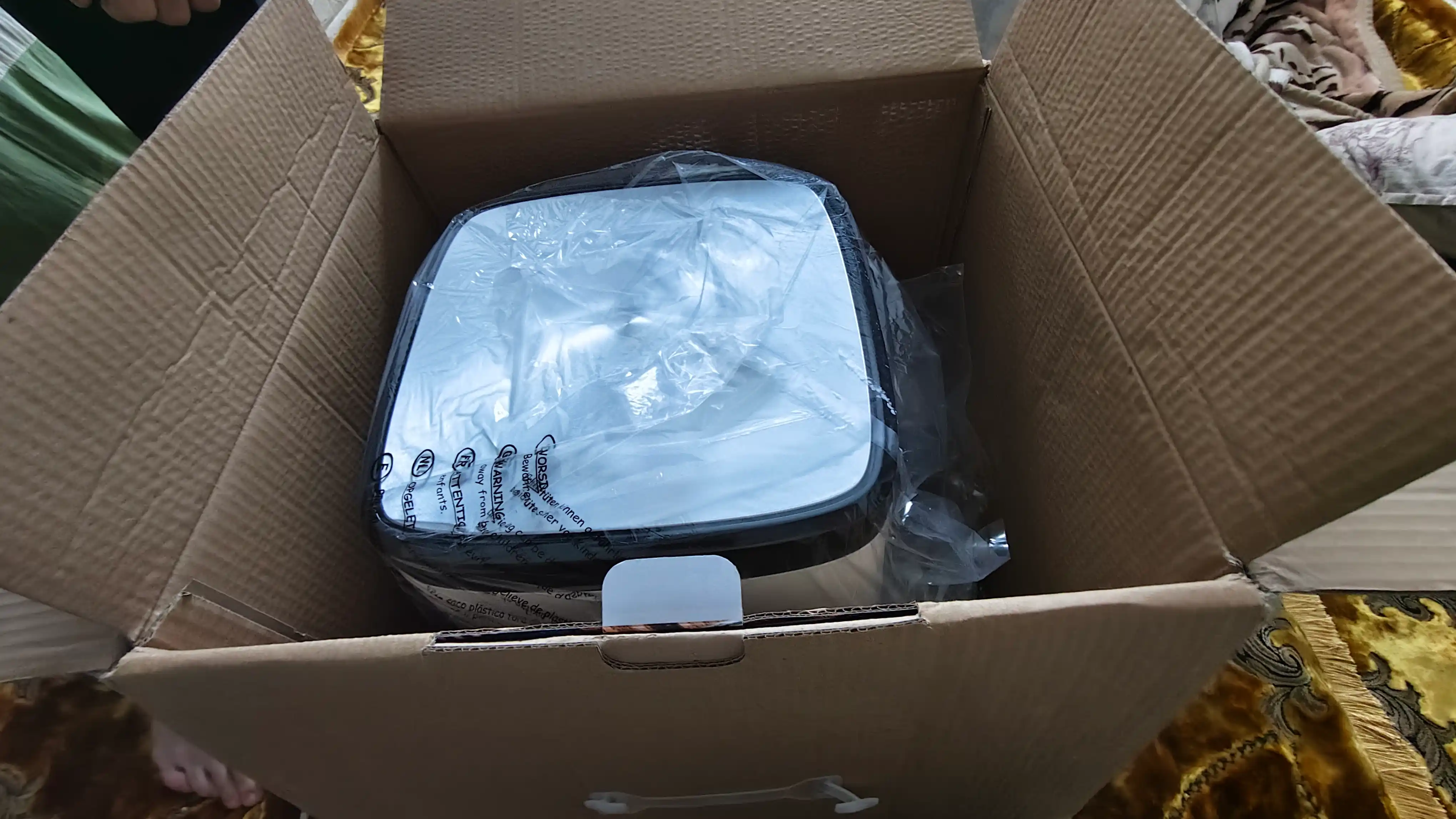 Deime aerogrill, 6, 7, 8, 10 l, yog‘siz qovurish, 1800 Vt quvvatli, ko‘p funksiyali