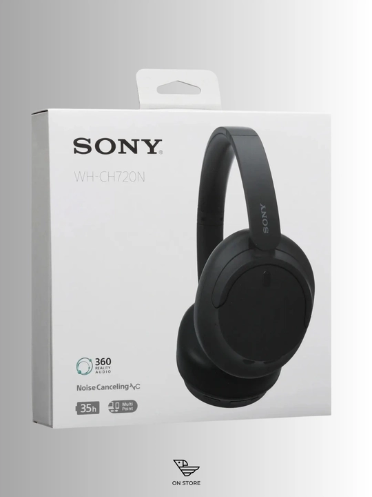 Беспроводные наушники Sony WH-CH720N с шумоподавлением ANC, Bluetooth 5.2