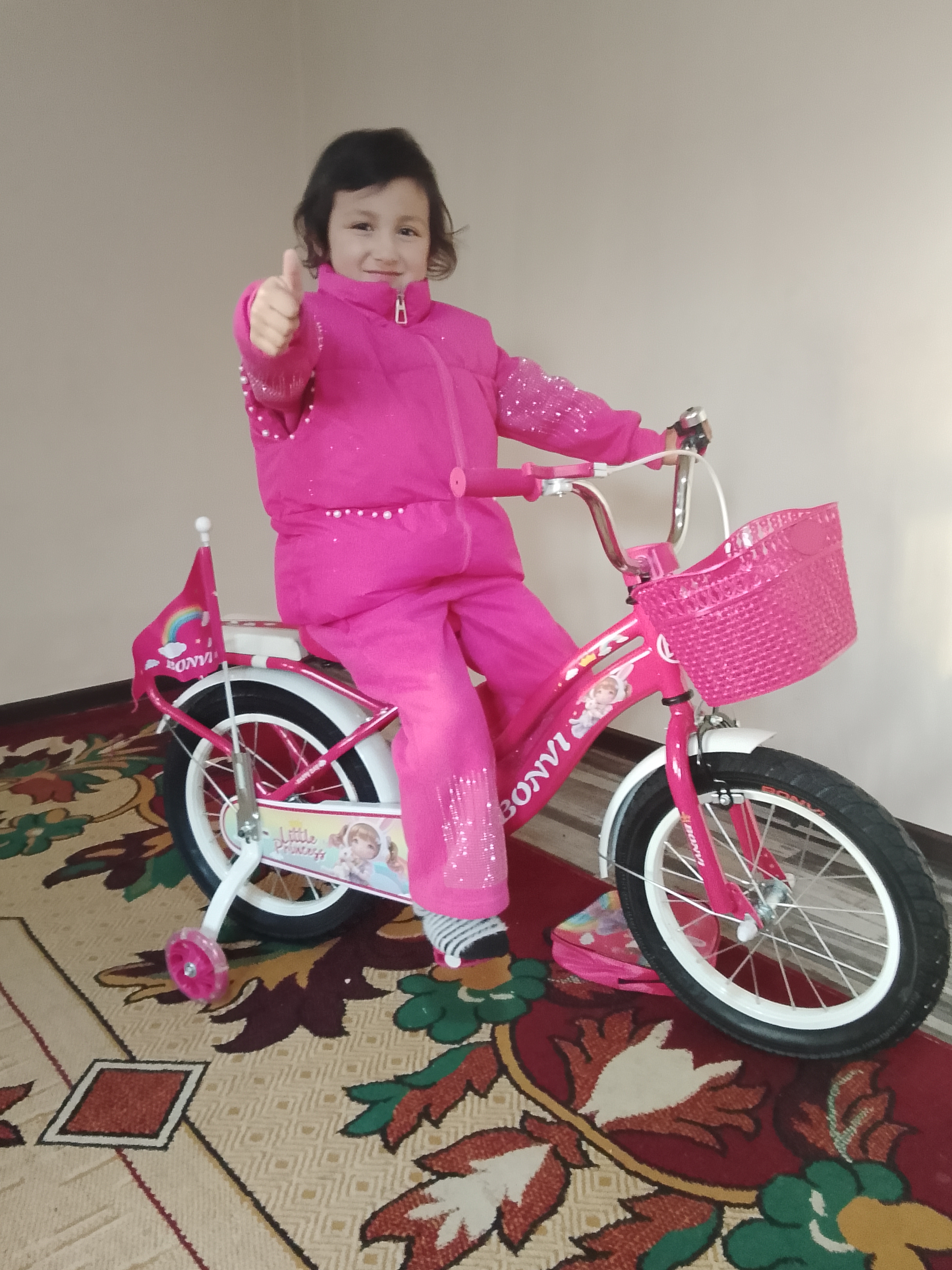 Ikki g'ildirakli bolalar velosipedi, 12/16/20 dyumli, BONVI