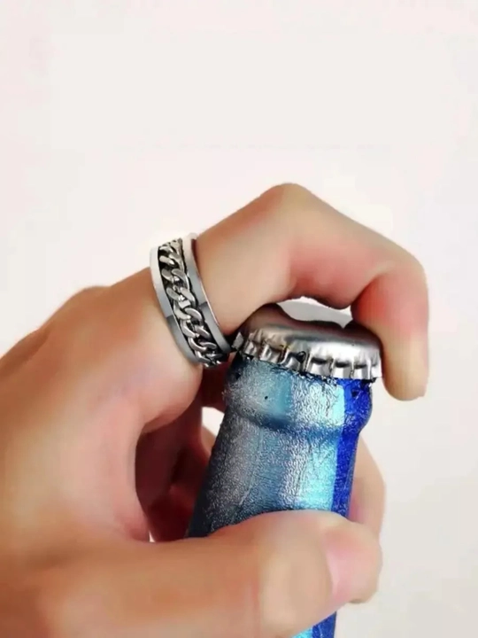 Erkaklar va ayollar uchun stressga qarshi uzuk, spinner-uzuk, sovg‘a uchun mos