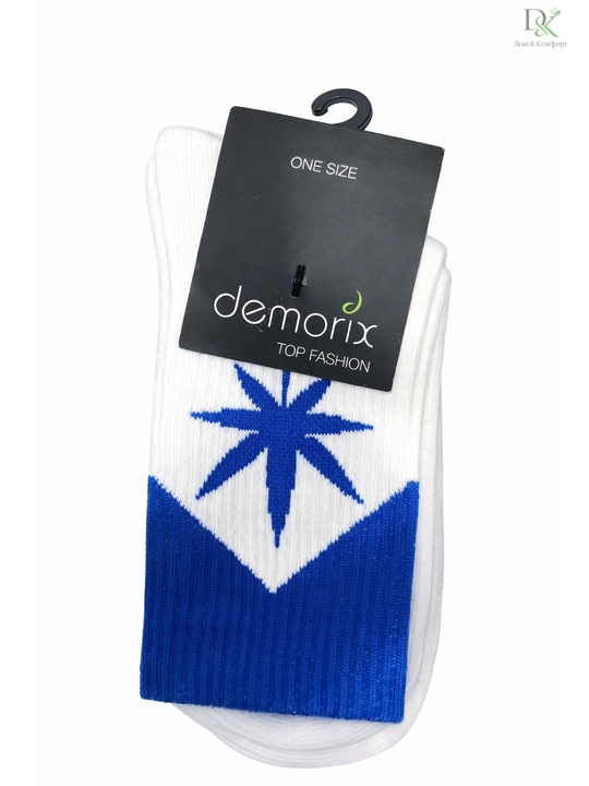 Носки Demorix универсальные ONE SIZE — плотная вязка, яркий дизайн, комфорт каждый день