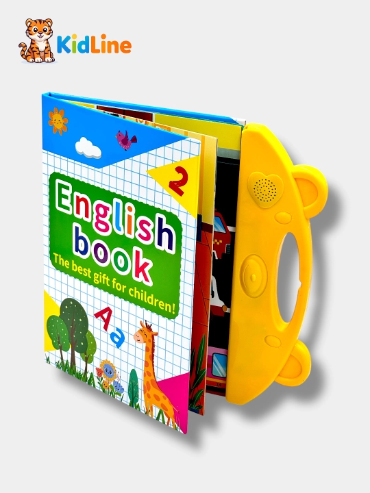 Interaktiv ovozli bolalar uchun English Book – Harflar va so‘zlar o‘rgatuvchi audio