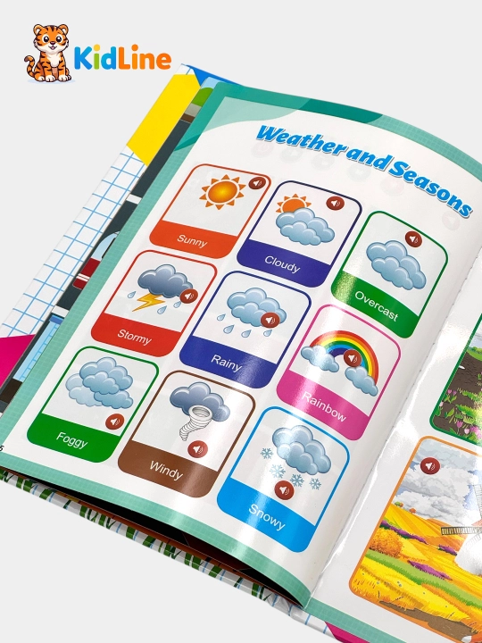 Interaktiv ovozli bolalar uchun English Book – Harflar va so‘zlar o‘rgatuvchi audio